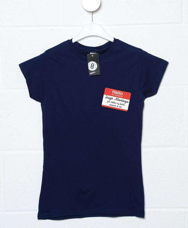 Hello My Name is Inigo Montoya Womens T-Shirt 8Ball